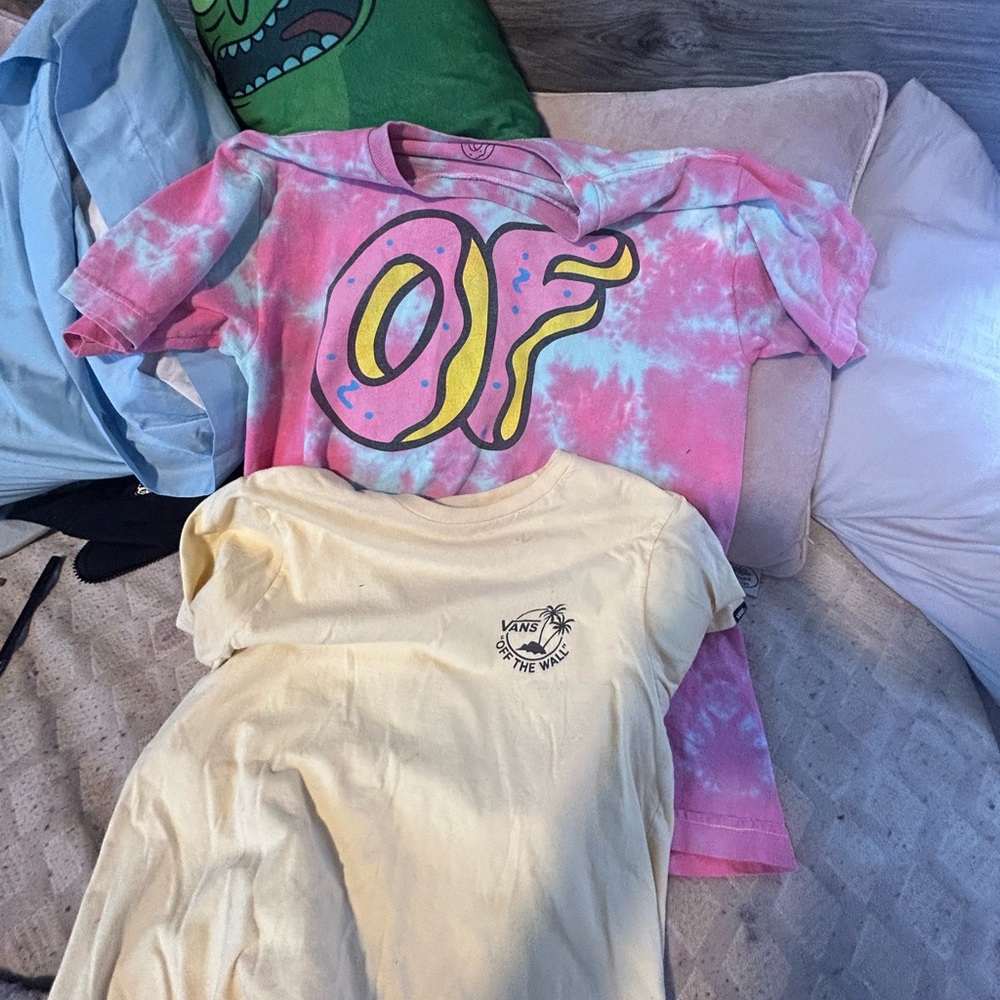 Odd future shirt and zumiez shirt